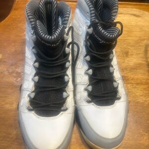 Nike Air Jordan 9 Retro UNC White and Blue Sneakers